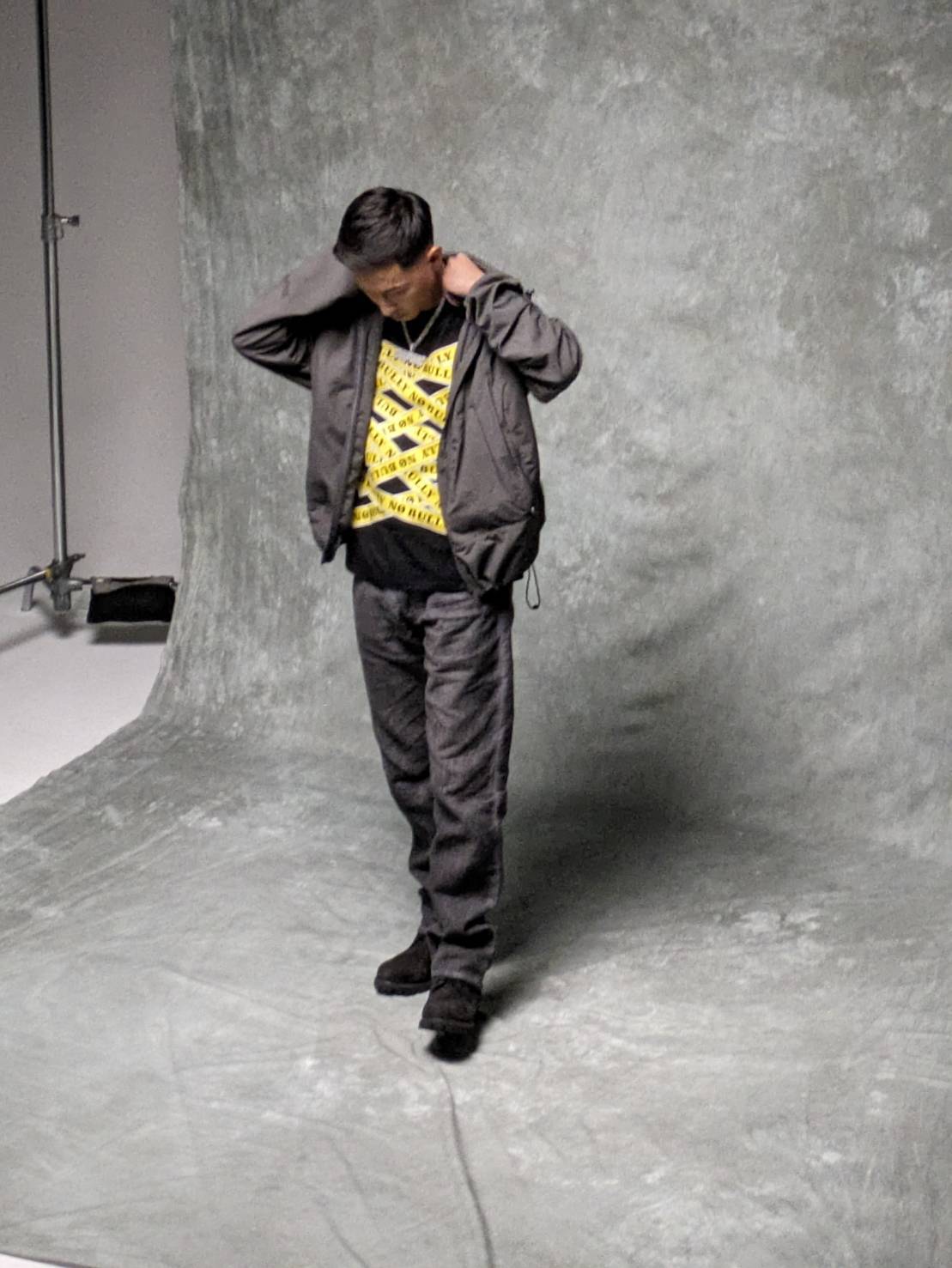 NB-24004 ロンT ブラック