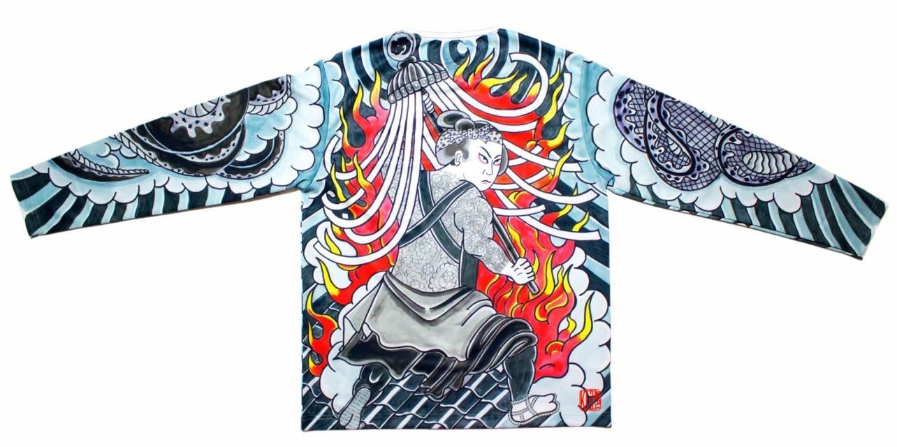 24012 入墨ロンTシャツ