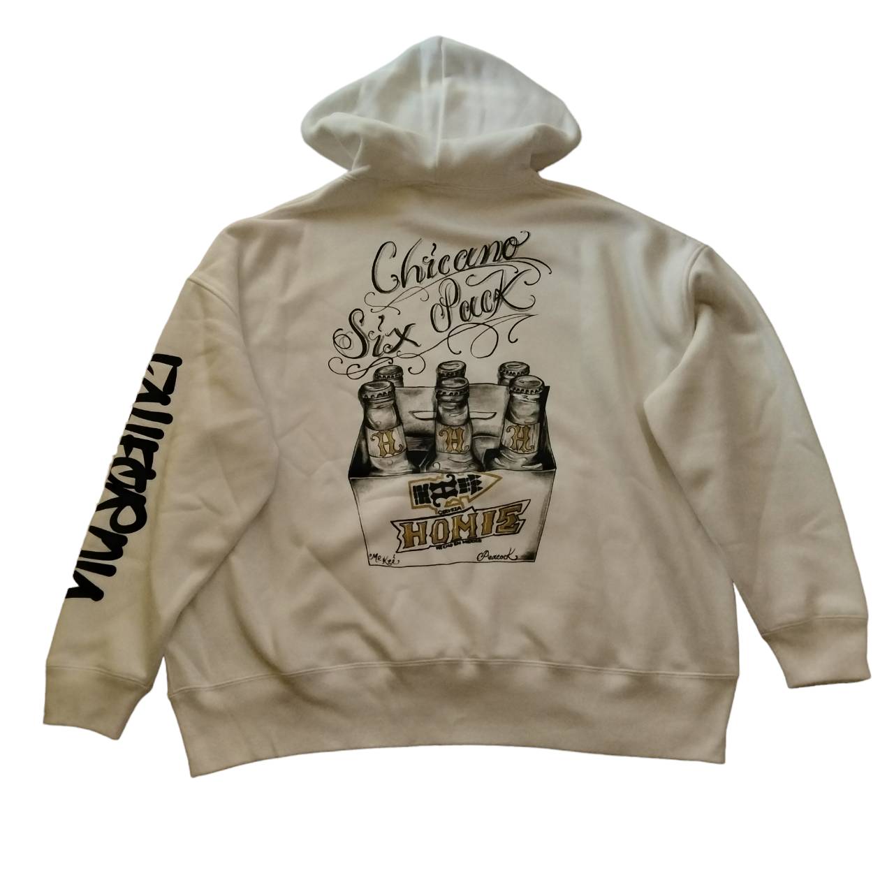 レアパーカーA ホワイト ippin(1点物)