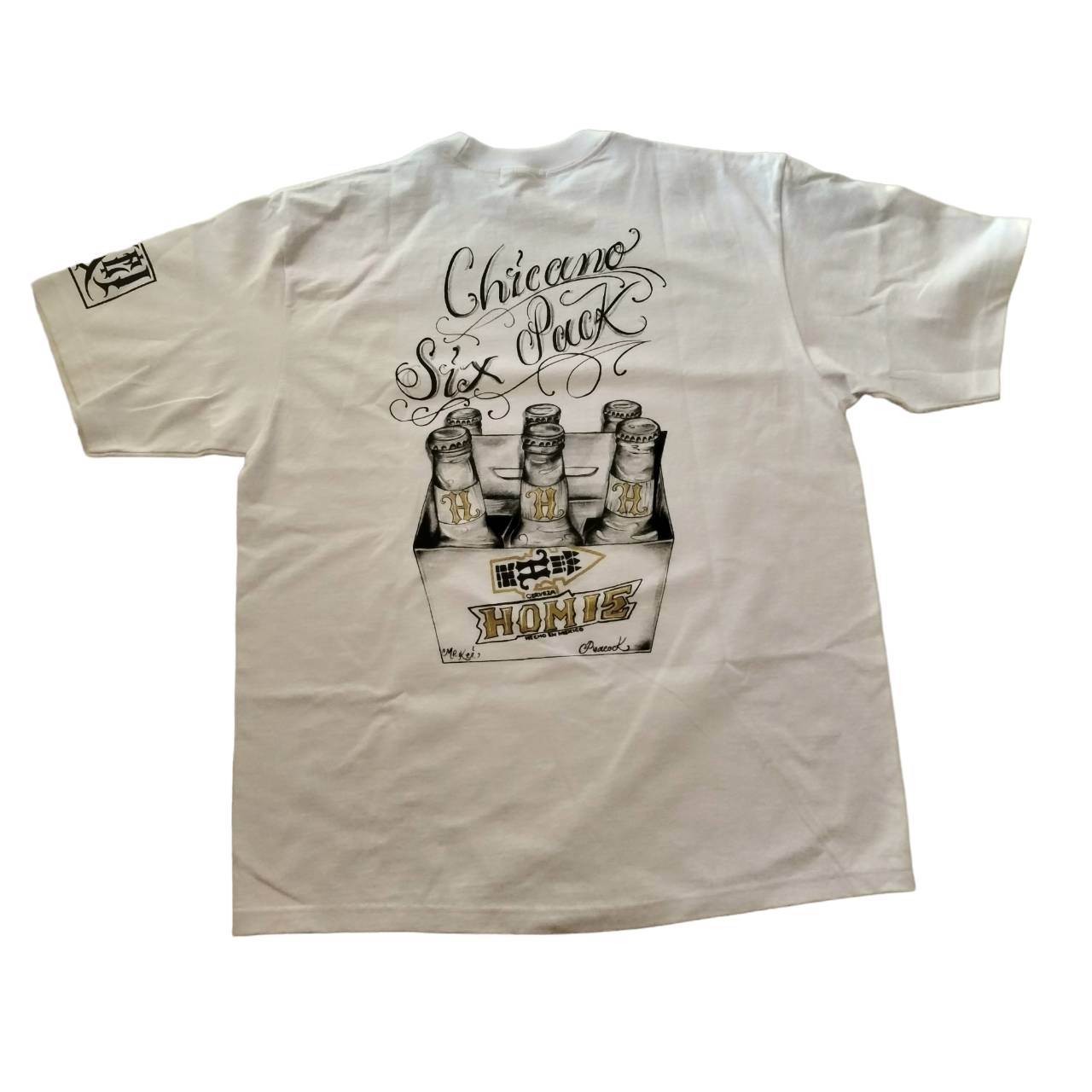 レアTシャツ C ホワイト ippin(1点物)