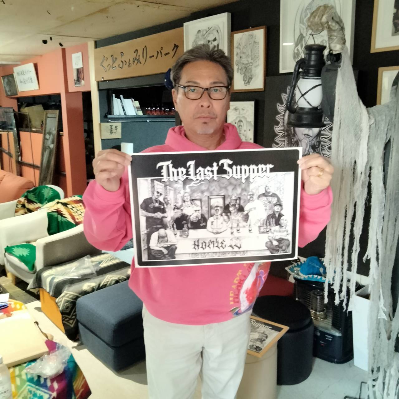 限定HOMIE来日特別記念ポスター