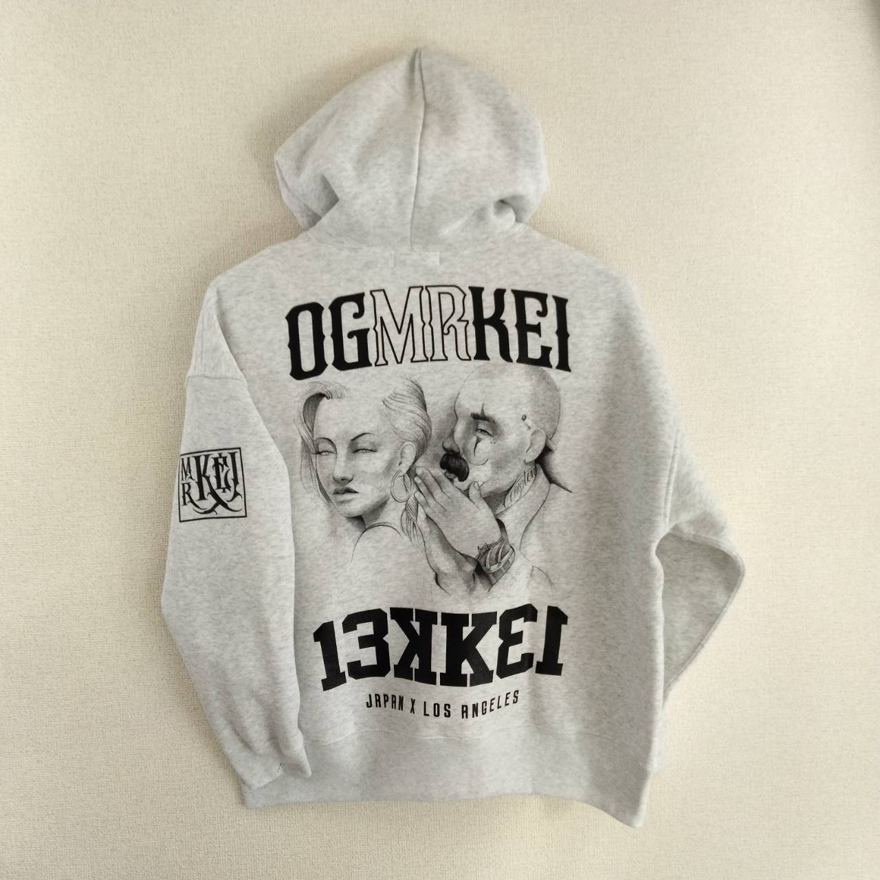 22003 スウェットパーカー1 アッシュ