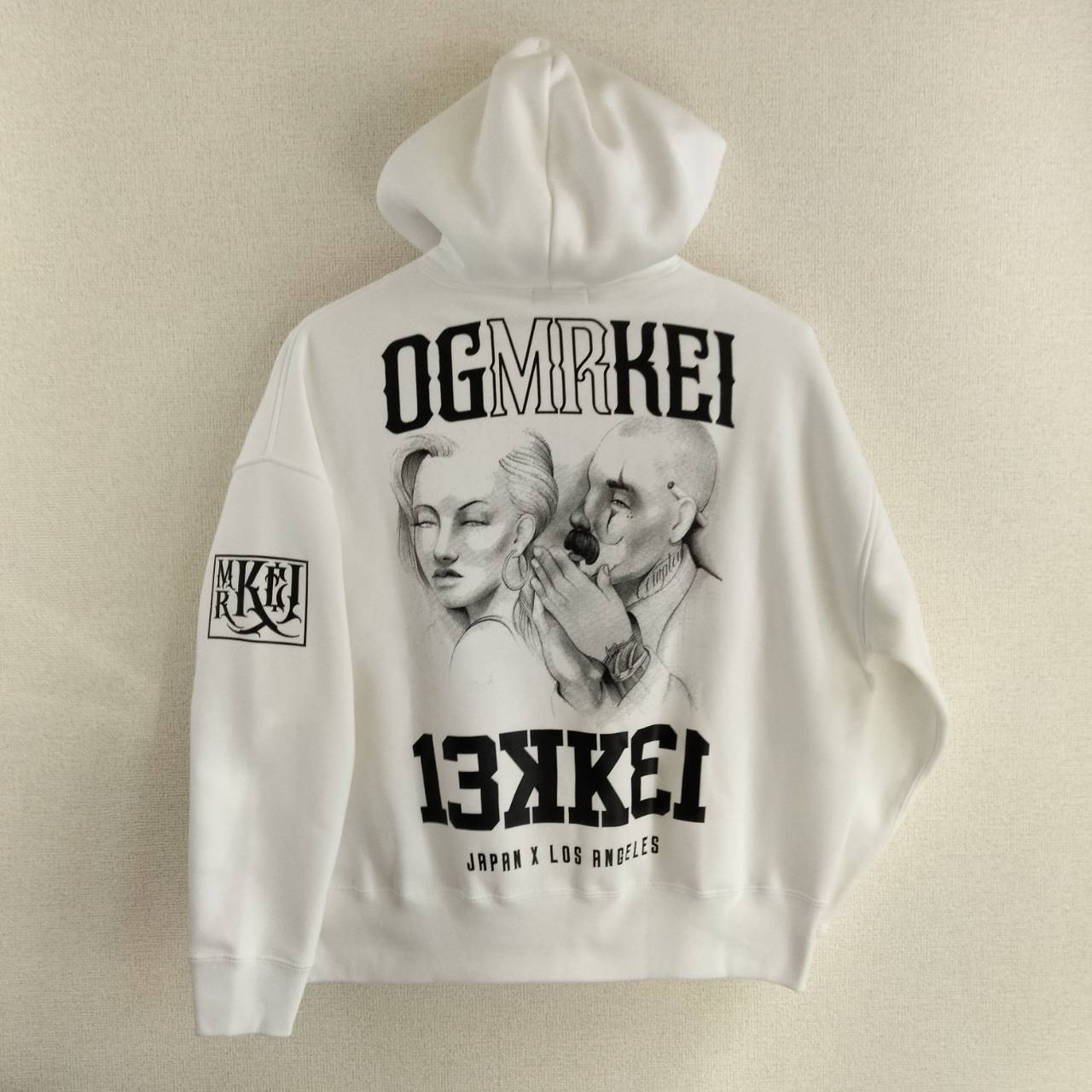 22003 スウェットパーカー1 ホワイト