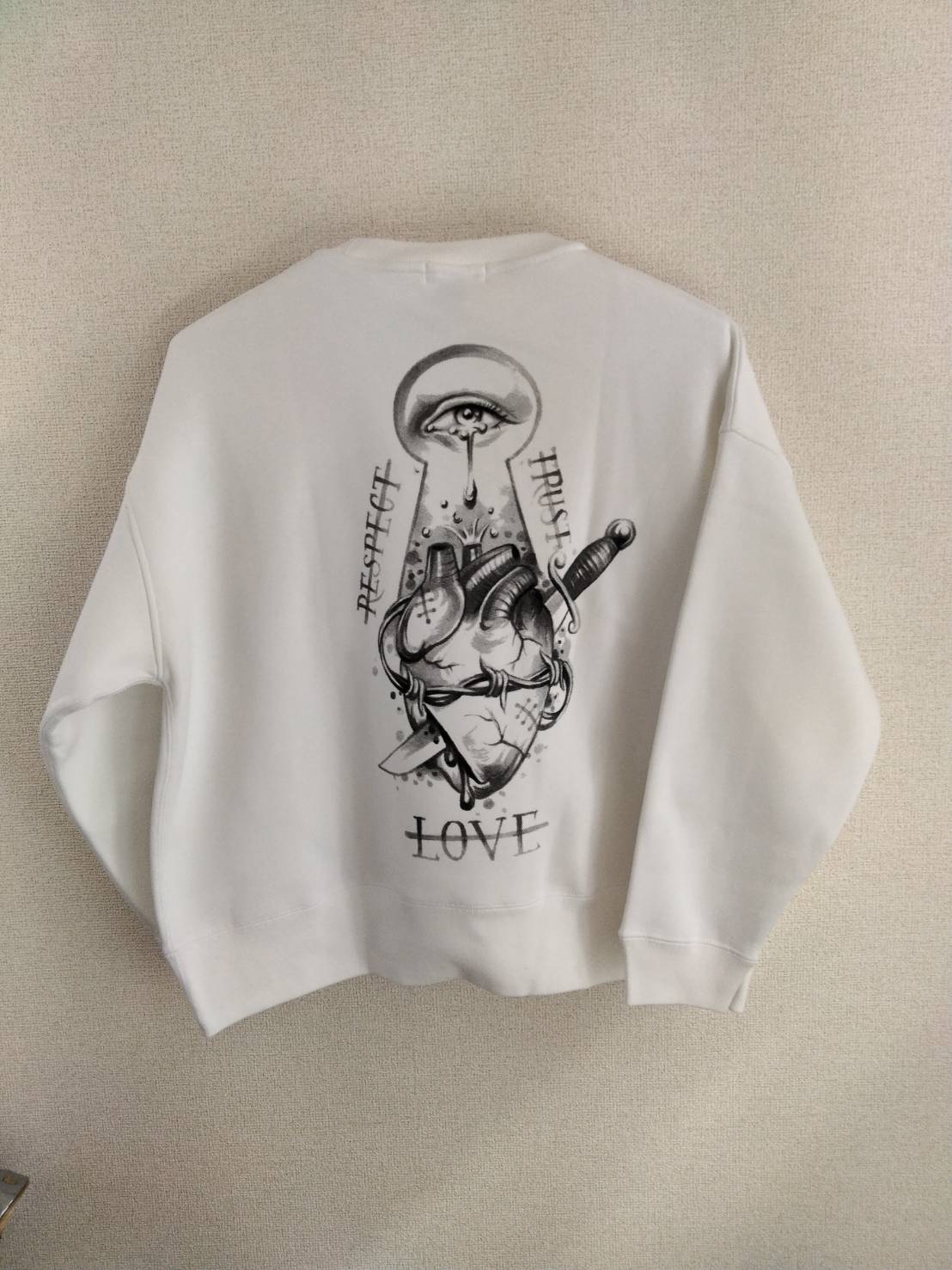 22012 スウェットトレーナー ホワイト