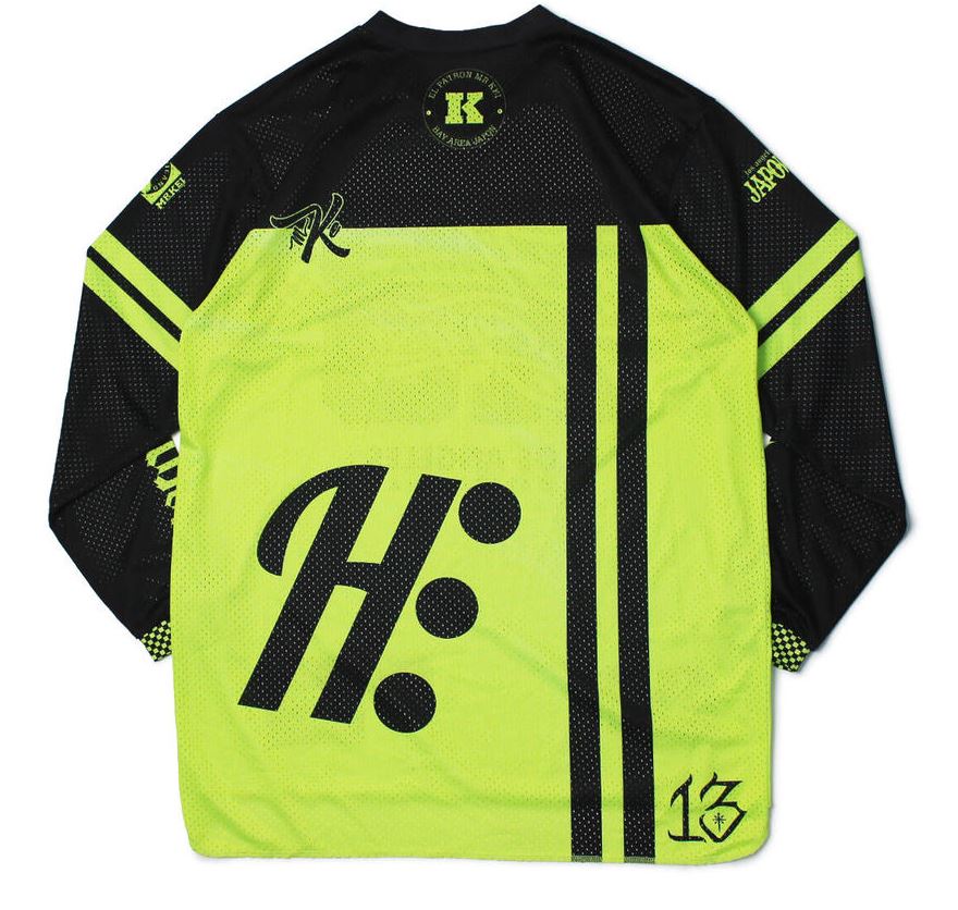 HOMIEKEI / ホーミーケイ / レーシング ロング Tシャツ / カラー イエロー