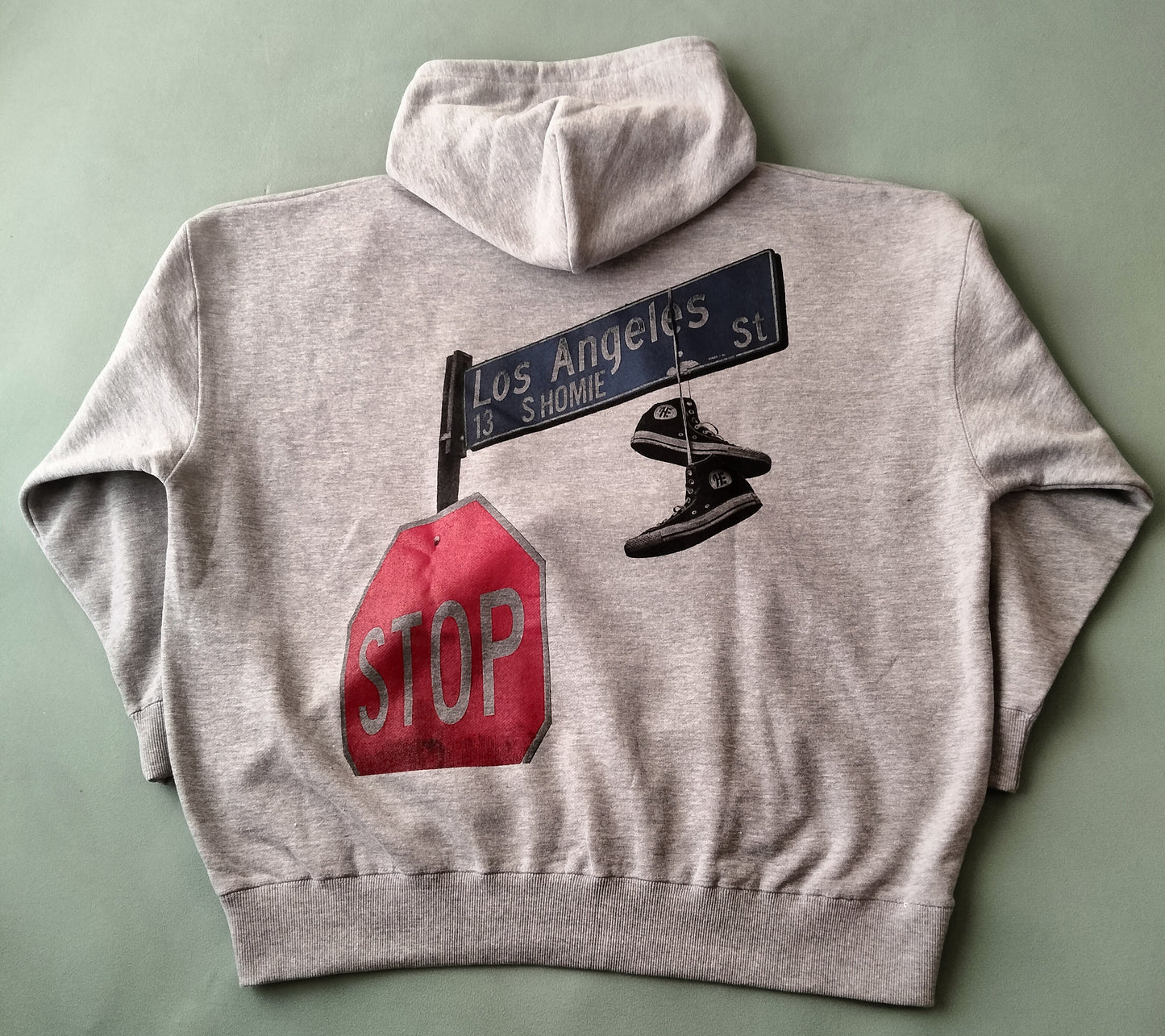 25032  SWEAT PARKA HEATHER GRAY 少量在庫（裏パイル）