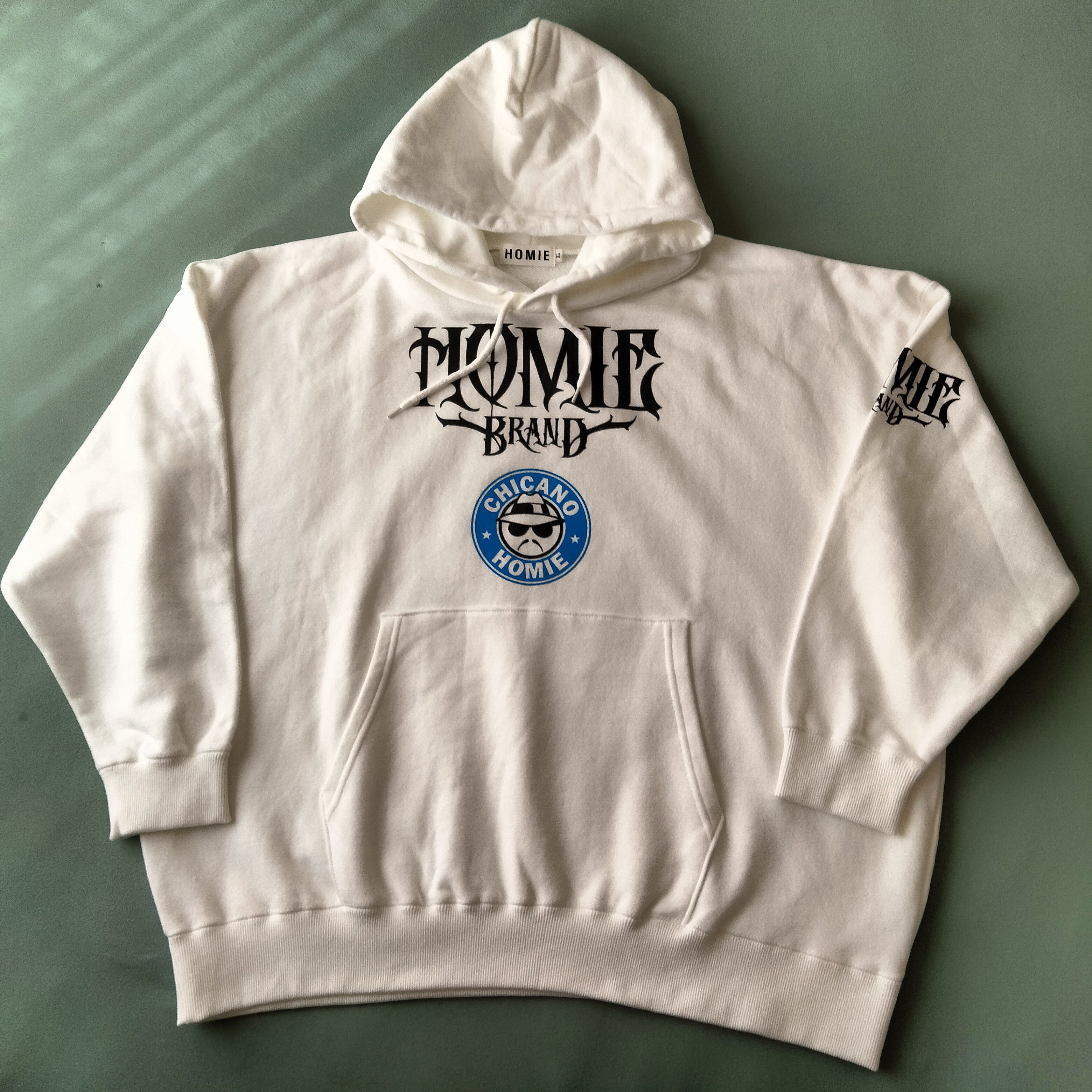 HOMIE ホーミーケイ チカーノ 長袖Tシャツ ロンT KEI 7.5 ホワイト 