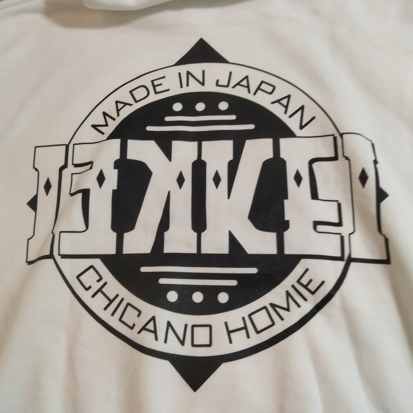 25036  SWEAT PARKA WHITE 少量在庫（裏ループパイル）