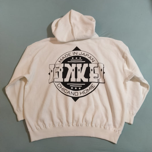 25036  SWEAT PARKA WHITE 少量在庫（裏ループパイル）