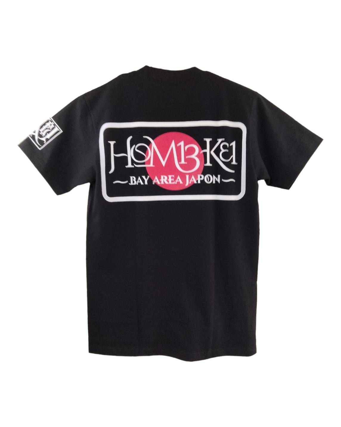 23051  T-Shirt　 ブラック