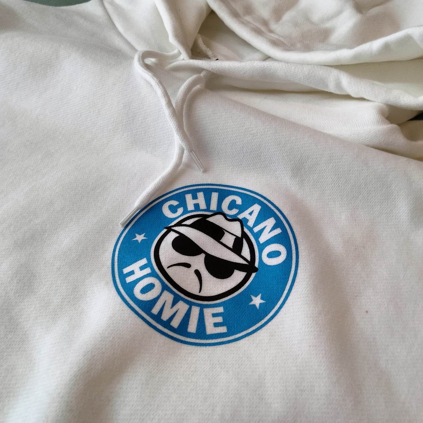 25025  SWEAT PARKA WHITE 少量在庫（裏パイル）