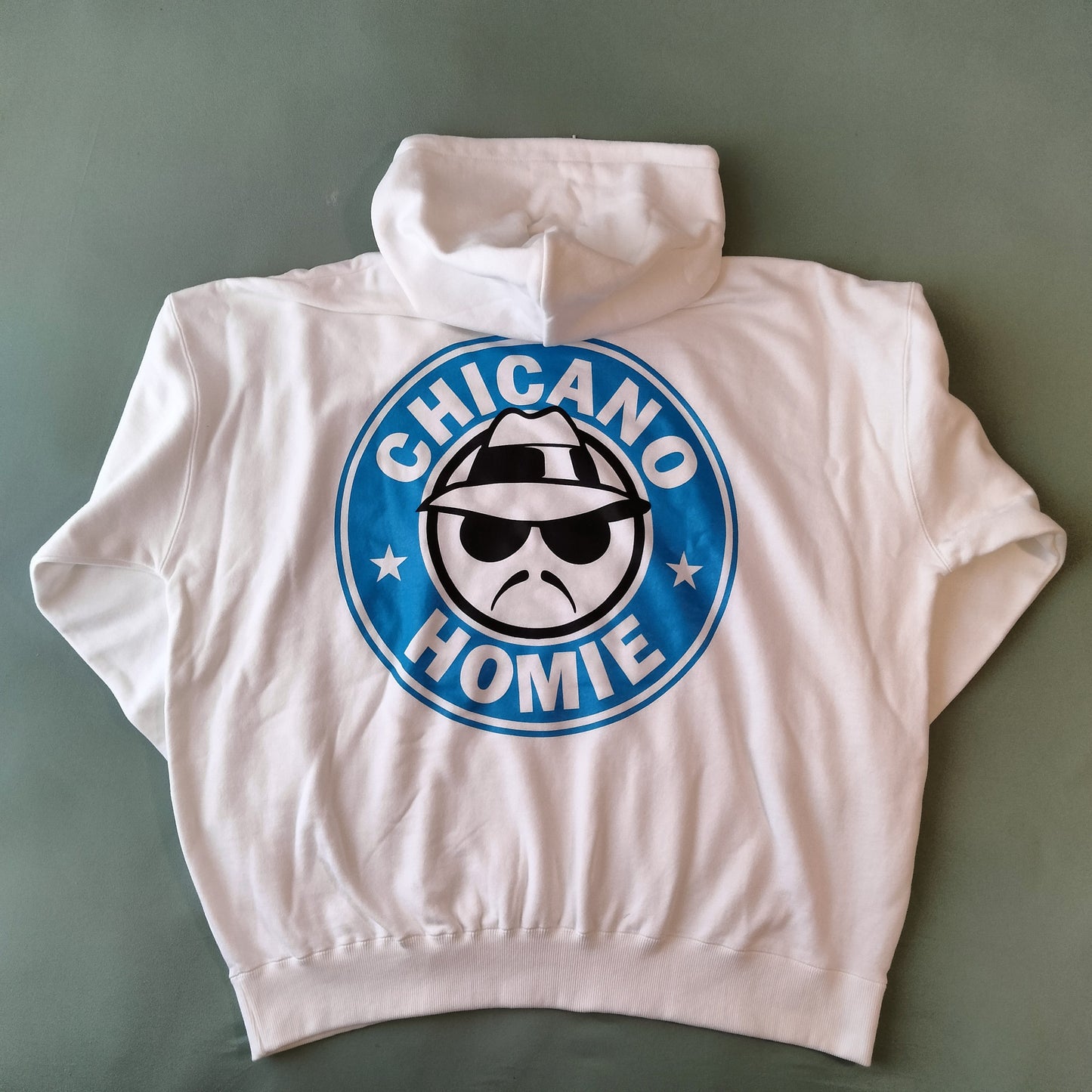 25025  SWEAT PARKA WHITE 少量在庫（裏パイル）