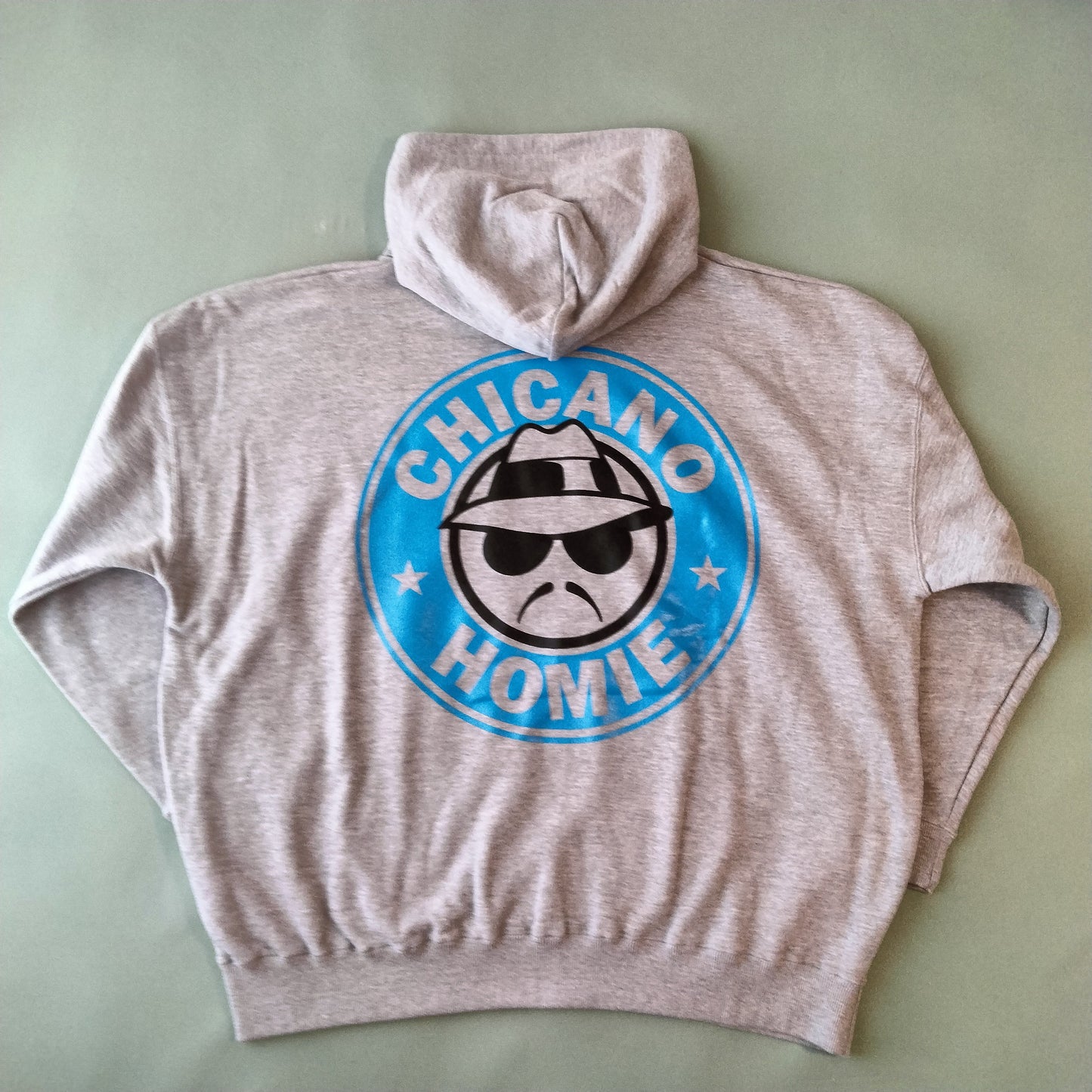 25026  SWEAT PARKA HEATHER GRAY　少量在庫（裏パイル）